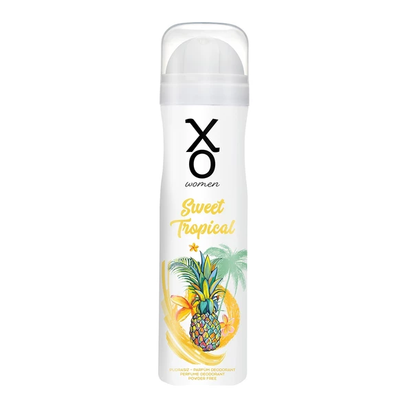 XO Deodorant 150ML Women-Kadın Sweet Tropical