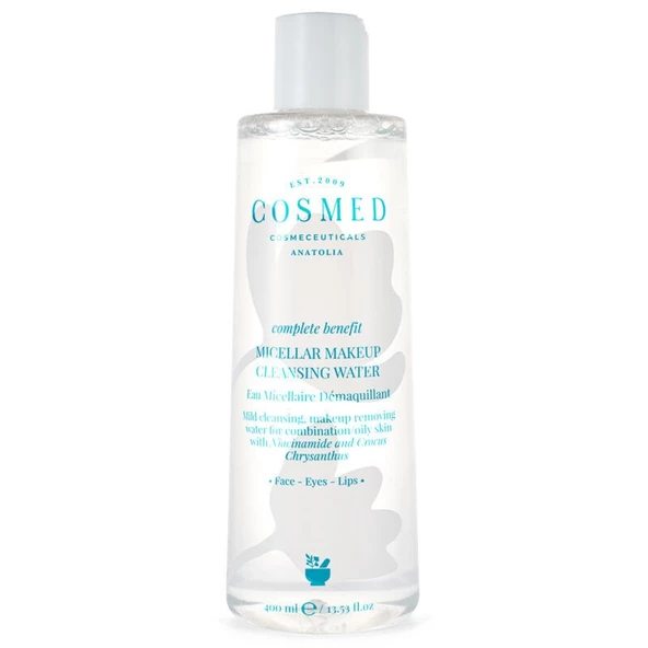 Cosmed Micellar Complete Benefit 400 ml Makyaj Temizleme Suyu