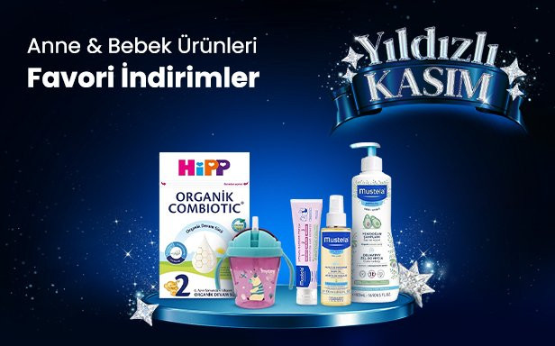 Anne & Bebek Ürünlerinde Favori İndirimler