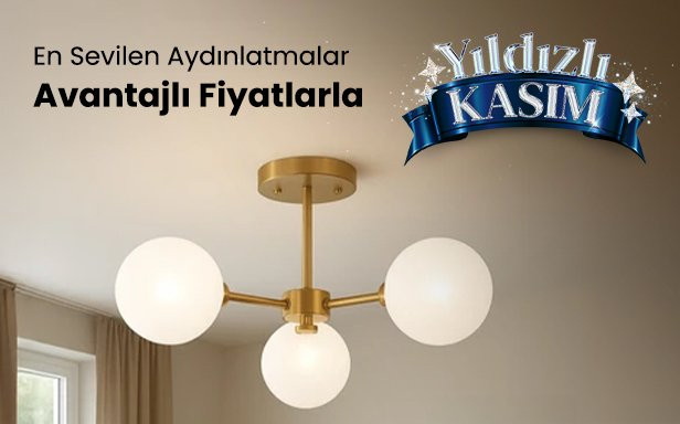 En Sevilen Aydınlatmalar Avantajlı Fiyatlarla