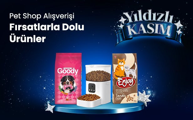 Petshop Ürünlerinde Kasıma Özel Fırsatlar