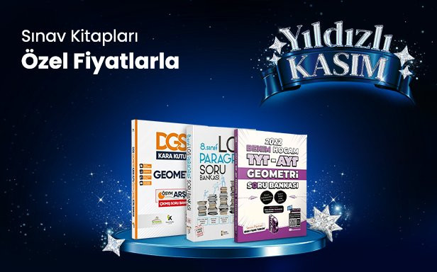 En çok satan sınav kitaplarında en iyi fiyatlar