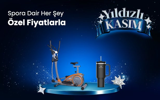 Tüm spor ürünlerinde indirimli fiyatlar