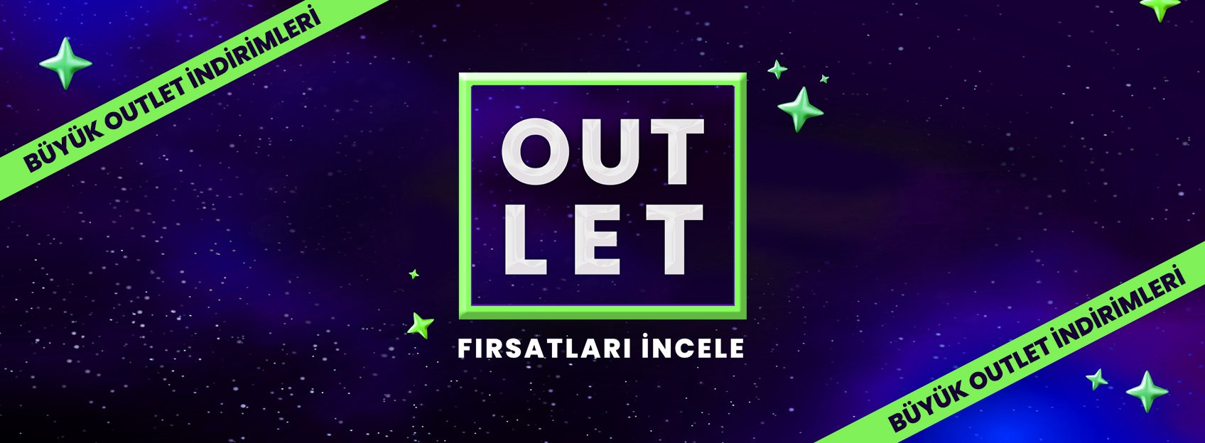 Outlet Ürünlerinde İndirimli Fiyatlar
