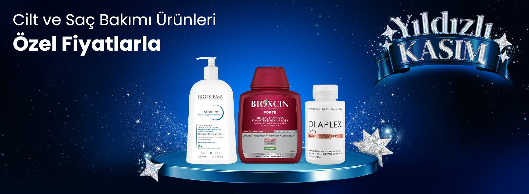 Cilt ve Saç Bakımı Ürünleri İndirimli Fiyatlarla
