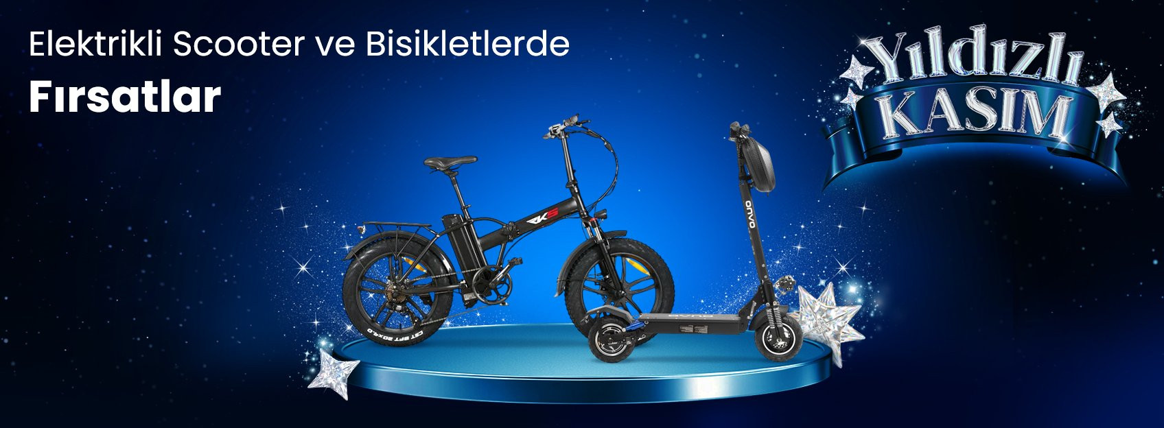 Elektrikli Scooter ve Bisikletlerde İndirim Fırsatları