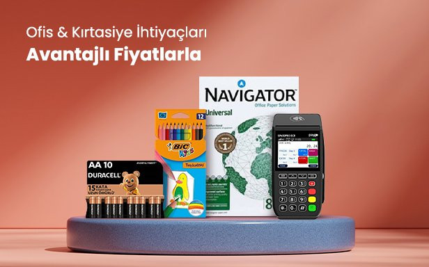 Ofis & Kırtasiye İhtiyaçları Avantajlı Fiyatlarla
