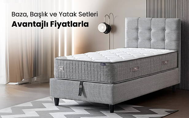 Baza Başlık Yatak Setlerinde Fırsatlar