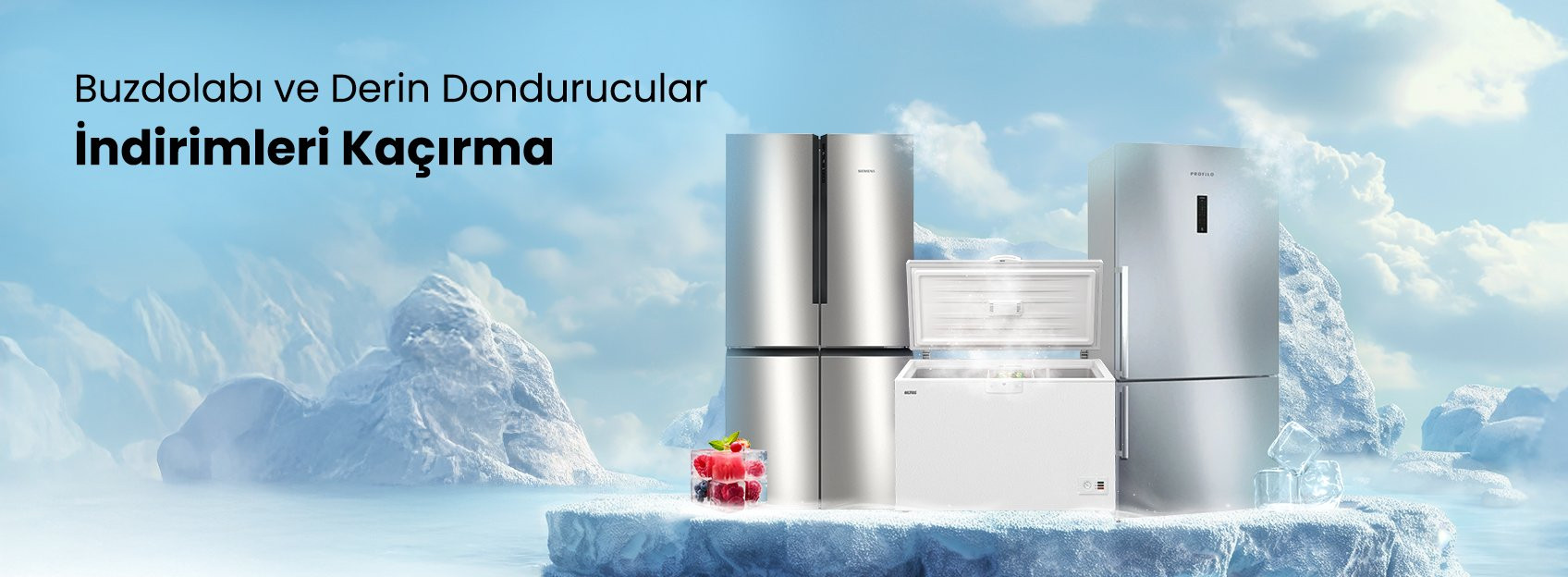 Buzdolabı ve Derin Dondurucularda Kaçırılmayacak Fırsatlar