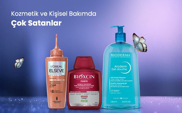 Kozmetik ve Kişisel Bakımda Çok Satanlar 
