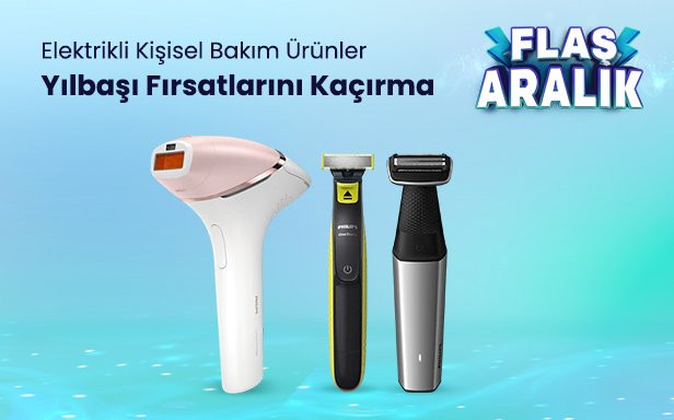 Elektrikli Kişisel Bakım Ürünlerinde Yılbaşı Fırsatlarını Kaçırma
