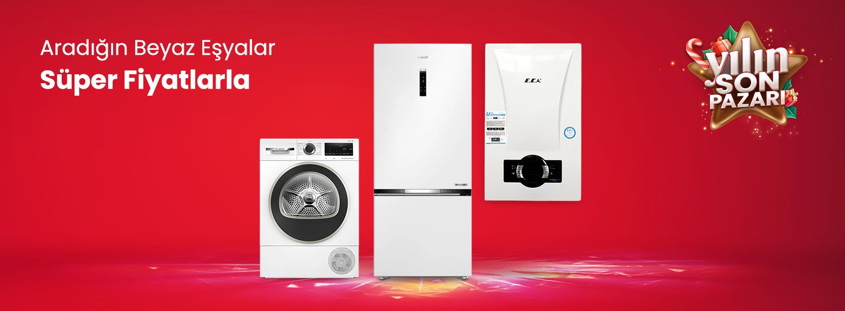 Aradığın Beyaz Eşyalar Süper Fiyatlarla