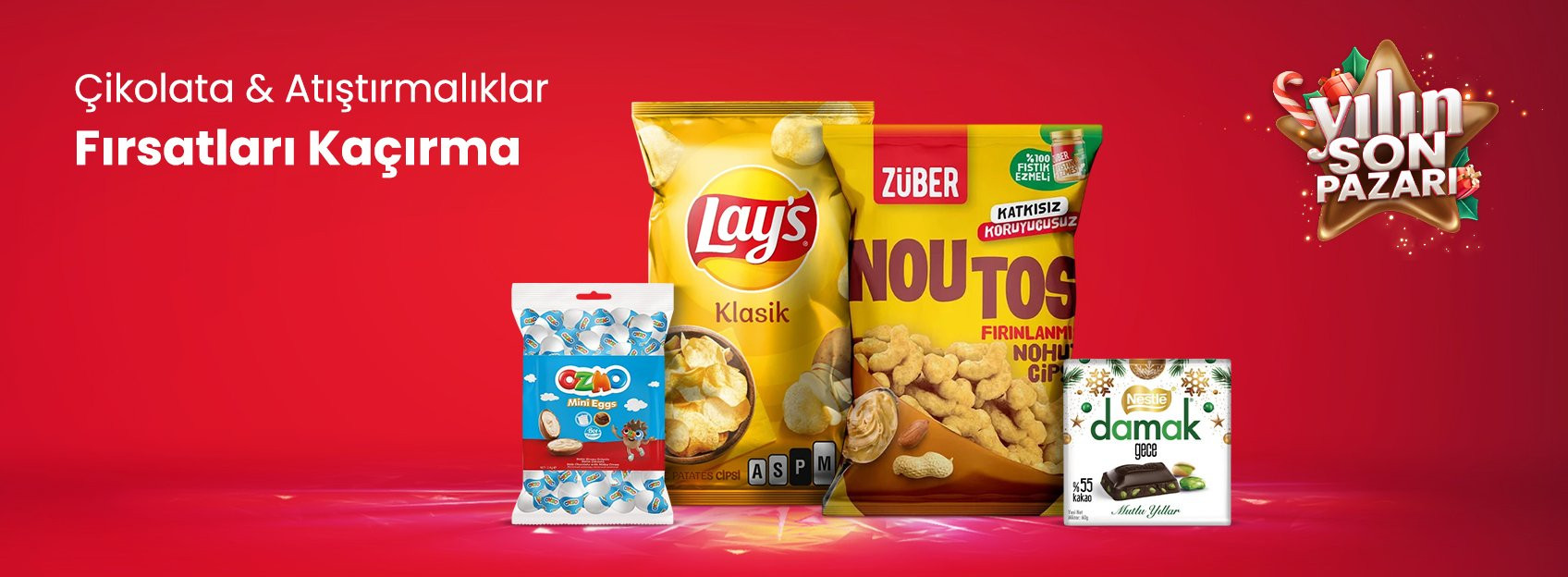 Çikolata & Atıştırmalıklar Fırsatları Kaçırma