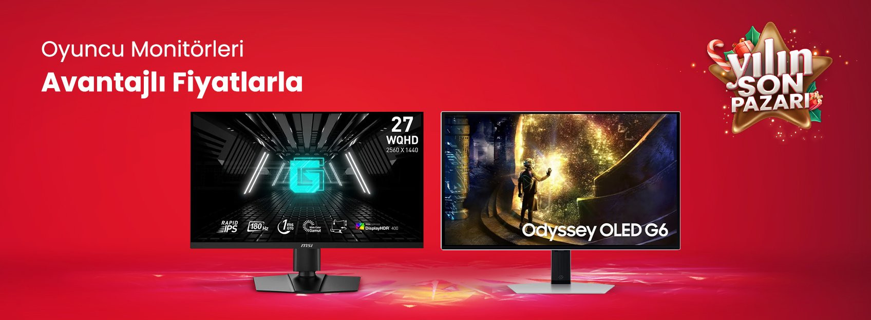 Oyuncu Monitörleri Avantajlı Fiyatlarla