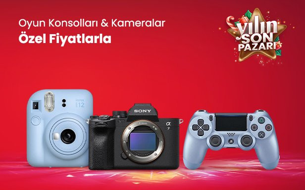Oyun Konsolları & Fotoğraf Kameralarında Kaçırılmayacak Fırsatlar