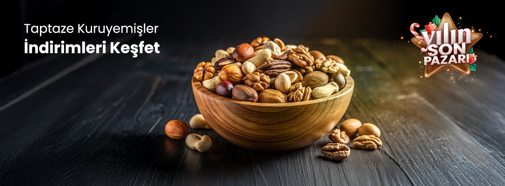 Taptaze Kuruyemişler İndirimleri Keşfet