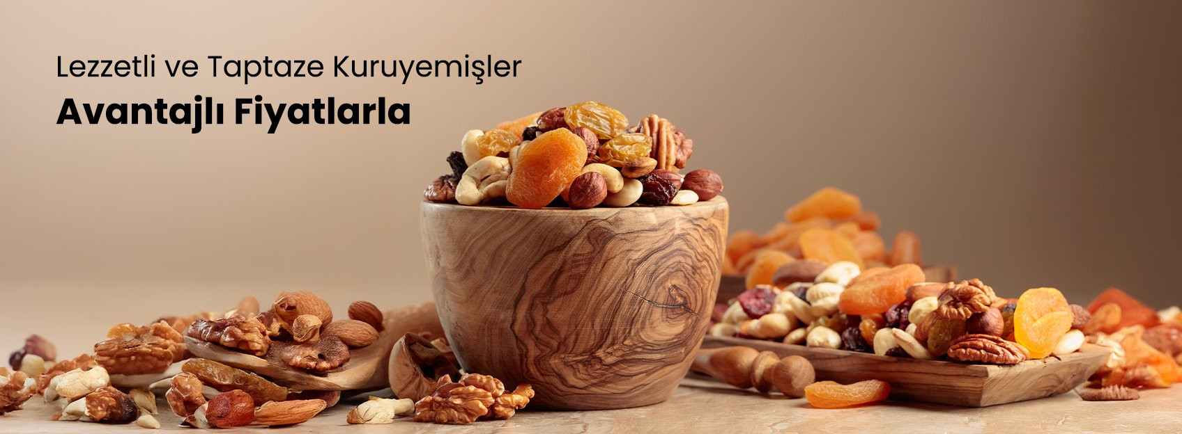 Lezzetli ve Taptaze Kuruyemişler Avantajlı Fiyatlarla