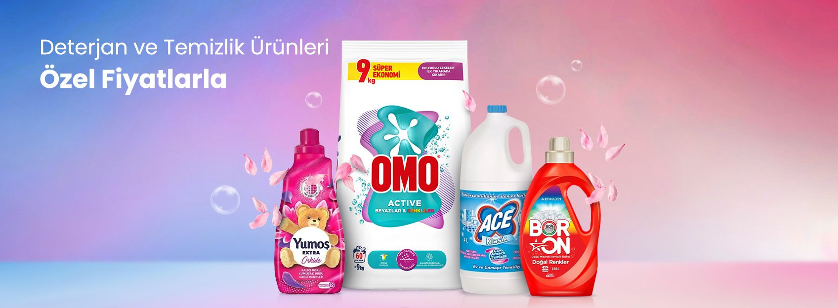 Deterjan ve Temizlik Ürünlerinde Kaçırılmayacak Fırsatlar