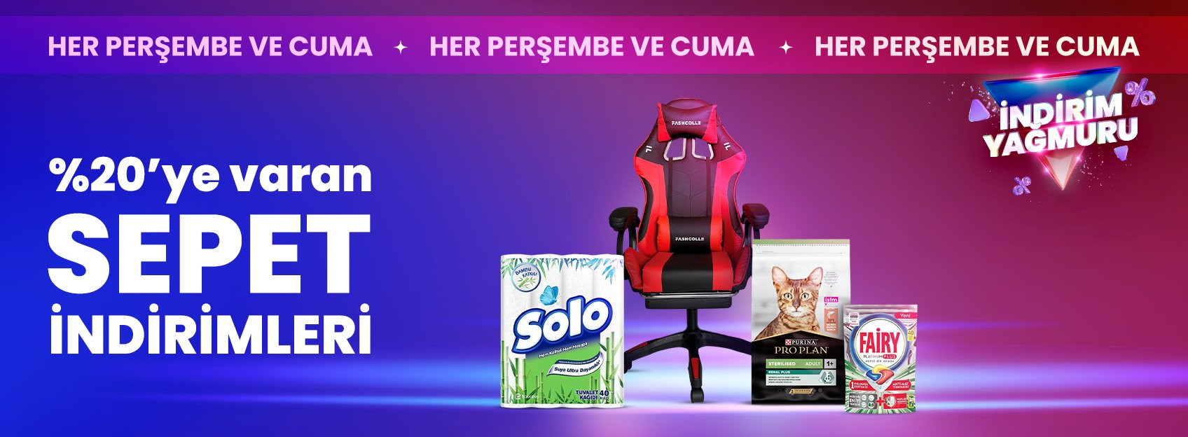 İndirim Yağmuru Fırsatlarını Kaçırma