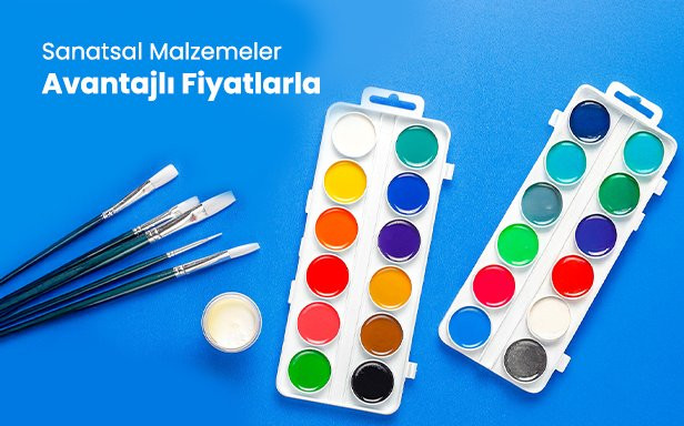 Aradığın Sanatsal Malzemeler Fırsatları Kaçırma