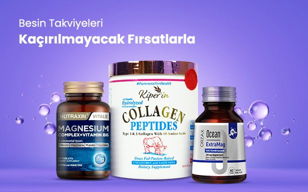 Besin Takviyelerinde Kaçırılmayacak Fırsatlar 