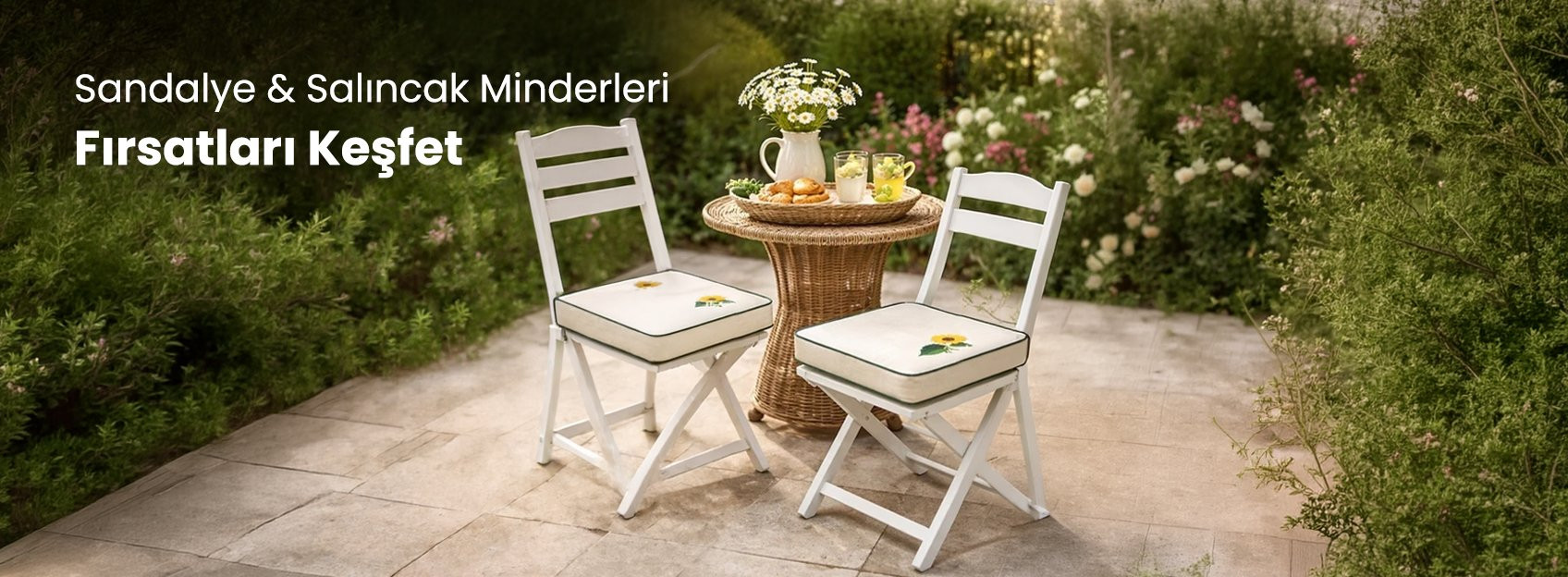 Sandalye & Salıncak Minderleri Fırsatları Keşfet