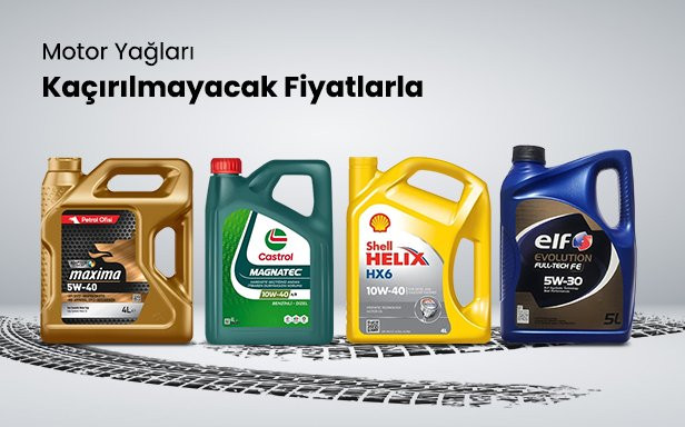 Motor Yağlarında Kaçırılmayacak Fırsatlar