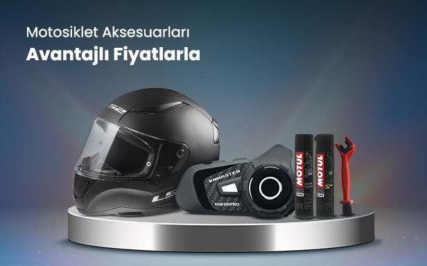 Motosiklet Aksesuarları Avantajlı Fiyatlarla