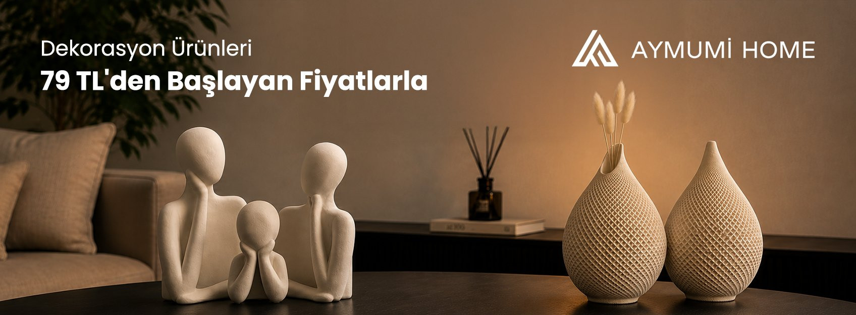 Aymumi Home - Dekorasyon Ürünlerinde 79 TL'den başlayan fiyatlarla