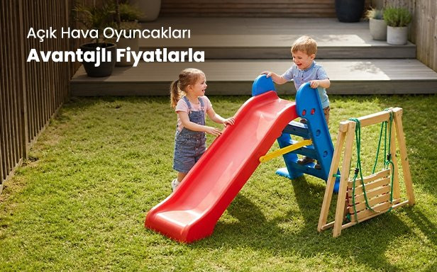 Açık Hava Oyuncaklarında kaçırılmayacak fırsatlar