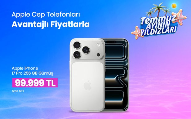 Apple Cep Telefonları Avantajlı Fiyatlarla