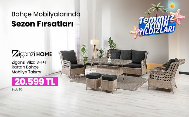 Bahçe Mobilyalarında Sezon Fırsatları