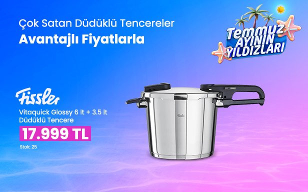 Çok Satan Düdüklü Tencereler Avantajlı Fiyatlarla