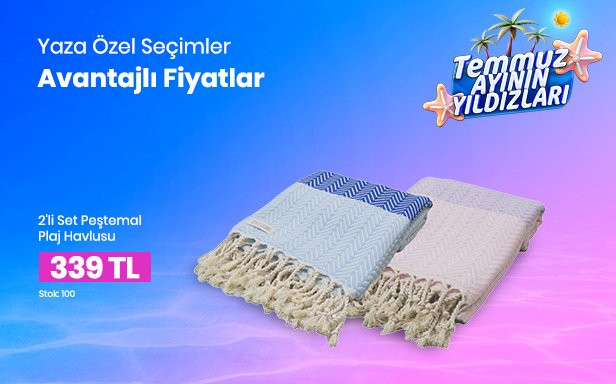 Yaza Özel Seçimler Avantajlı Fiyatlar