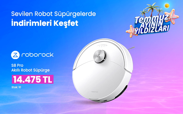 Sevilen Robot Süpürgelerde İndirimleri Keşfet