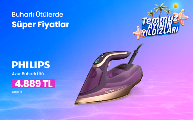Buharlı Ütülerde Süper Fiyatlar
