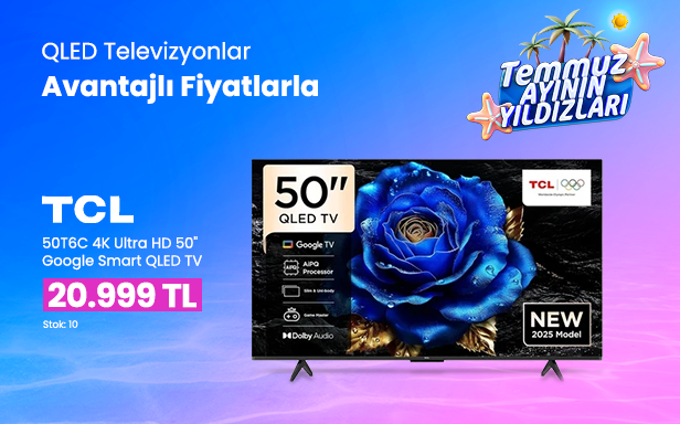 QLED Televizyonlar Avantajlı Fiyatlarla