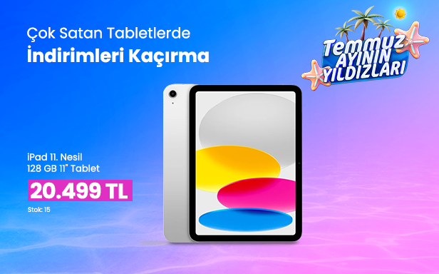 Çok Satan Tabletlerde İndirimleri Kaçırma