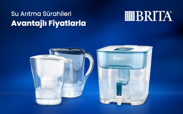 Brita Su Arıtma Sürahilerinde Fırsatlar