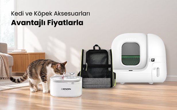 Kedi ve Köpek Aksesuarlarında Avantajlı Fiyatlar