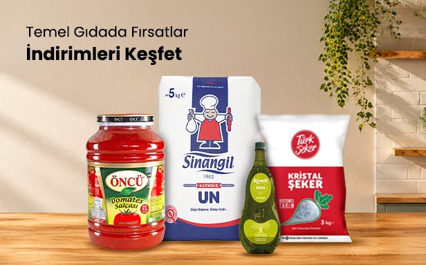 Temel Gıdada Fırsatlar İndirimleri Keşfet