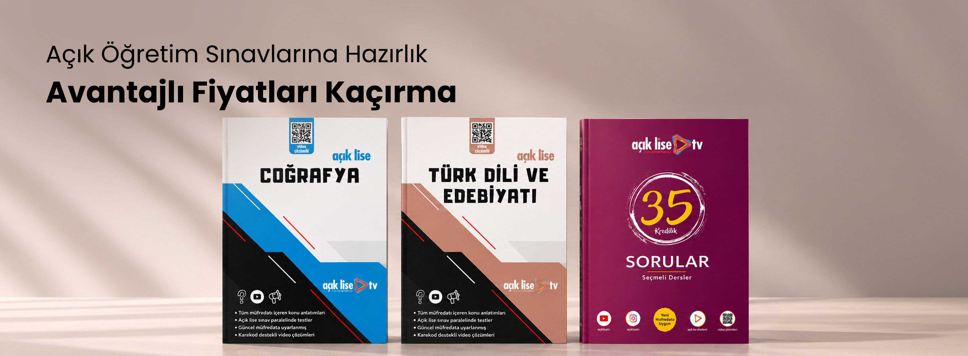 Açık Öğretim Sınavlarına Hazırlık Avantajlı Fiyatları Kaçırma