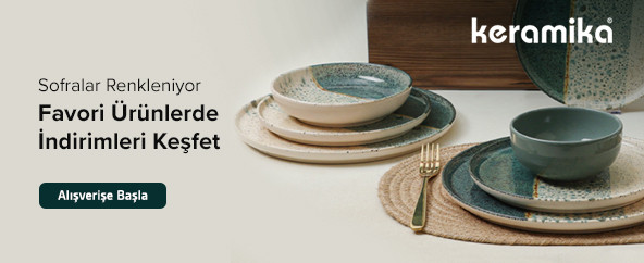 Keramika İle Renkli Sofralar