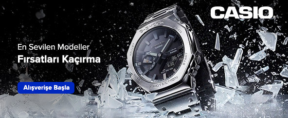Moda Casio Saatler