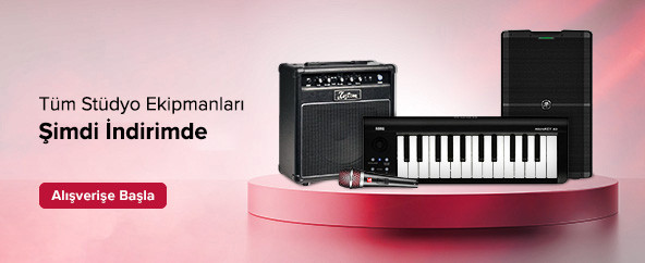 Stüdyo Ekipmanları Avantajlı Fiyatlarla
