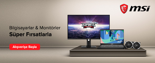 MSI Marka Ürünlerde Süper Fırsatlar