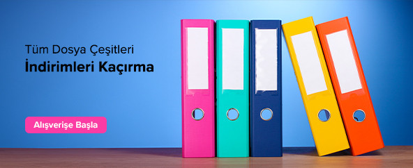 Düzenlemenin En Kolay Yolu: Dosyalama Ürünlerinde İndirim!