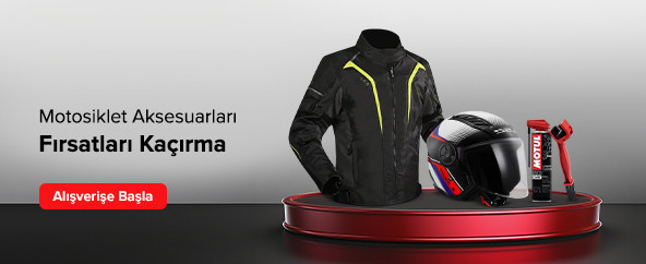 Şehrin sınırlarını Zorla, Motosiklet ve Aksesuarlarında Kaçırılmaz Fırsatlar