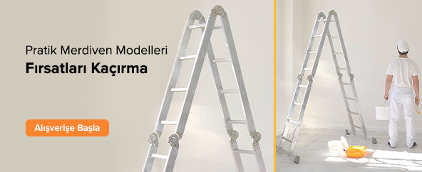 Yapı Market & Bahçe Pratik Merdiven Modellerinde Fırsatları Kaçırma