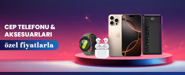 Cep Telefonu &Aksesuarlarda Kaçırılmayacak Fiyatlar!